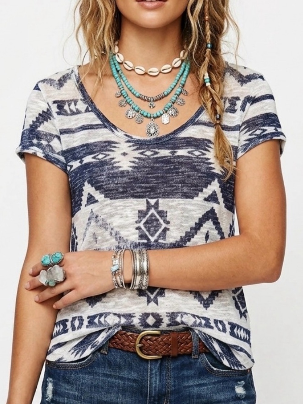 Francesca’s Miami Short Sleeve Top